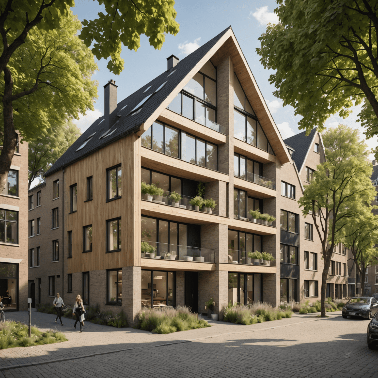 Grafiek die de waardestijging van duurzame woningen in Utrecht over de afgelopen 5 jaar laat zien